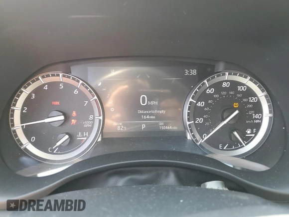 2022 Toyota Highlander XSE with VIN 5TDLZRBH2NS242545, listed as a Copart auction lot 59473185 with 150,464 mi miles and Clean title. Bid and sale history available at DreamBid. Image 9.