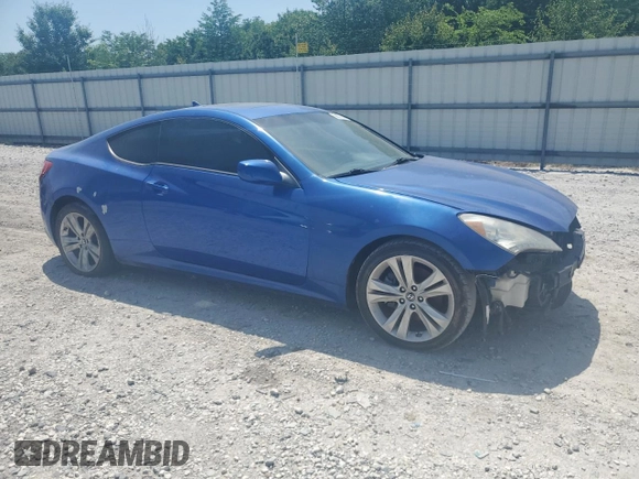 2010 Hyundai Genesis Coupe with VIN KMHHT6KD0AU004794, listed as a Copart auction lot 56877905 with 90,414 mi miles and Clean title. Bid and sale history available at DreamBid. Image 4.