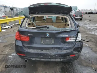 2014 BMW 3 Series 328d xDrive with VIN WBA3K5C52EK300109, listed as a Copart auction lot 45592635 with 103,538 mi miles and Salvage title. Bid and sale history available at DreamBid. Image 6.