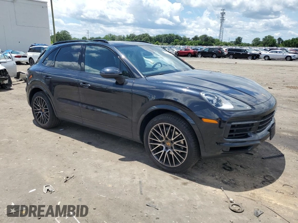 2020 Porsche Cayenne with VIN WP1AA2AY9LDA00494, listed as a Copart auction lot 61024435 with 58,846 mi miles and Salvage title. Bid and sale history available at DreamBid. Image 4.