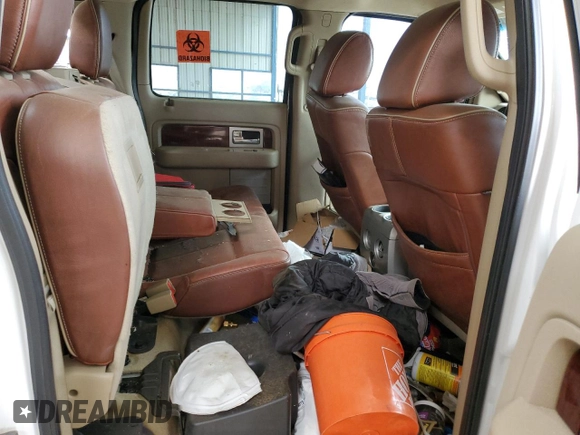 2010 Ford F-150 XL с VIN 1FTFW1EV4AKE06405, выставлен на аукционе Copart как лот 59010245 с пробегом Не указан миль и Чистый • Clean title. История ставок и продаж доступна на DreamBid. Изображение 10.
