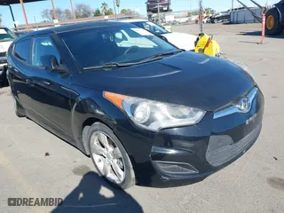 2015 Hyundai Veloster RE:FLEX with VIN KMHTC6AD7FU224291, listed as a IAAI auction lot 41517267 with 151,554 mi miles. Bid and sale history available at carsss.com. Image 1.