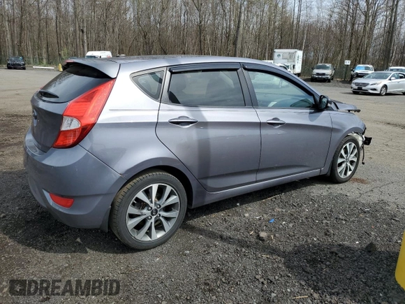 2016 Hyundai Accent Sport with VIN KMHCU5AE4GU270582, listed as a Copart auction lot 50490814 with 117,269 mi miles and Salvage Title. Bid and sale history available at carsss.com. Image 3.