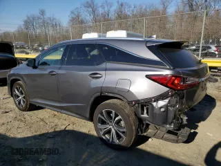2021 Lexus RX with VIN JTJHZKFA0M2030157, listed as a Copart auction lot 46642175 with 62,608 mi miles and Salvage Title. Bid and sale history available at carsss.com. Image 2.