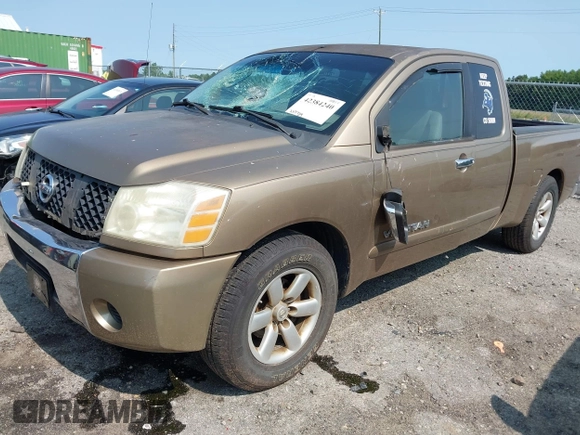 2005 Nissan Titan SE with VIN 1N6AA06A25N504347, listed as a IAAI auction lot 42384240 with 257,729 mi miles and . Bid and sale history available at DreamBid. Image 2.