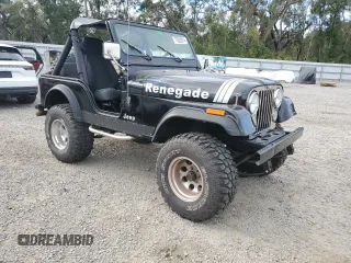1982 Jeep CJ z VIN 1JCCM85A8CT000346, wystawiony jako Copart lot #79328974 z przebiegiem 3 949 mil mil oraz Nie do naprawy • Non repairable. Historia ofert i sprzedaży dostępna na DreamBid. Obrazek 4.