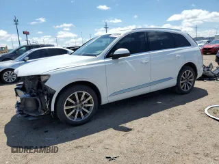 2018 Audi Q7 Prestige with VIN WA1VAAF73JD029509, listed as a Copart auction lot 57816315 with 141,290 mi miles and Salvage title. Bid and sale history available at DreamBid. Image 1.