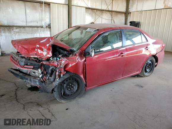 2013 Toyota Corolla L with VIN 5YFBU4EE3DP222651, listed as a Copart auction lot 85809284 with 125,818 mi miles and Salvage Title. Bid and sale history available at DreamBid. Image 1.