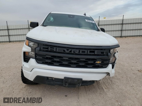 2024 Chevrolet Silverado 1500 Custom with VIN 1GCPDBEK5RZ285375, listed as a Copart auction lot 50422105 with 27,002 mi miles and Salvage Title. Bid and sale history available at DreamBid. Image 5.