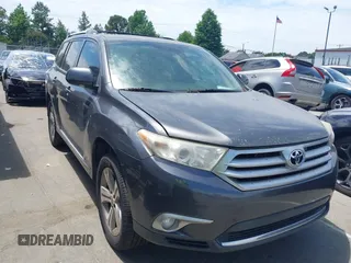 2012 Toyota Highlander Limited с VIN 5TDDK3EH8CS127964, выставлен на аукционе IAAI как лот 42305349 с пробегом 260 316 миль миль и . История ставок и продаж доступна на DreamBid. Изображение 1.