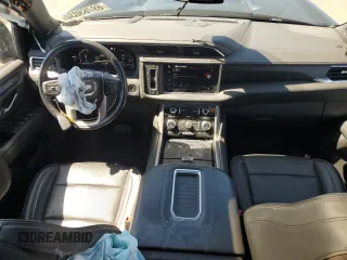 2023 GMC Yukon Denali with VIN 1GKS2DKT9PR158736, listed as a Copart auction lot 69765034 with 22,042 mi miles and Salvage Title. Bid and sale history available at carsss.com. Image 8.