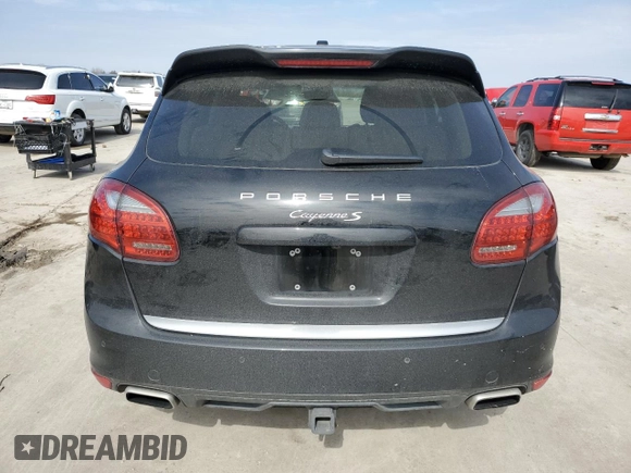 2012 Porsche Cayenne S with VIN WP1AB2A28CLA47367, listed as a Copart auction lot 45329445 with 129,872 mi miles and Salvage title. Bid and sale history available at DreamBid. Image 6.