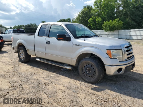 2009 Ford F-150 XLT with VIN 1FTRX12V89FA40192, listed as a Copart auction lot 62384525 with 276,253 mi miles and Clean title. Bid and sale history available at DreamBid. Image 4.
