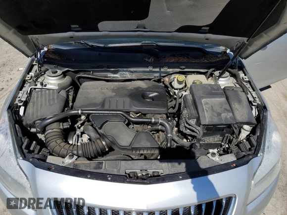 2011 Buick Regal CXL RL1 with VIN 2G4GN5EC4B9213103, listed as a Copart auction lot 50019675 with 204,330 mi miles and Salvage Title. Bid and sale history available at DreamBid. Image 11.