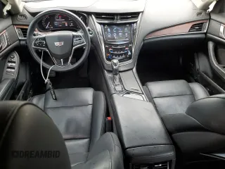 2017 Cadillac CTS RWD with VIN 1G6AP5SX0H0187343, listed as a Copart auction lot 54261215 with 45,812 mi miles and Salvage title. Bid and sale history available at DreamBid. Image 8.