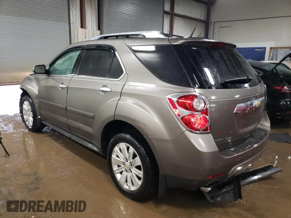 2011 Chevrolet Equinox LTZ with VIN 2CNFLGE57B6461913, listed as a Copart auction lot 49405105 with 70,608 mi miles and Salvage Title. Bid and sale history available at carsss.com. Image 2.