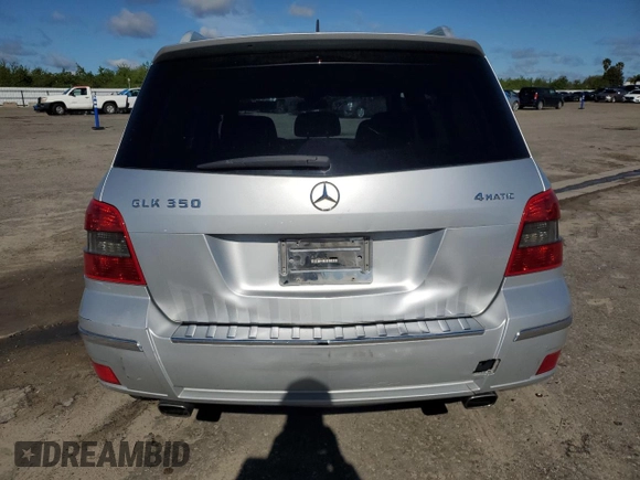 2010 Mercedes-Benz GLK 350 with VIN WDCGG8HB9AF326435, listed as a Copart auction lot 49354255 with 200,013 mi miles and Salvage Title. Bid and sale history available at carsss.com. Image 6.
