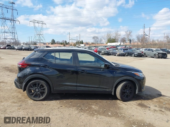 2023 Nissan Kicks SV with VIN 3N1CP5CV2PL474304, listed as a IAAI auction lot 41683188 with 41,733 mi miles. Bid and sale history available at carsss.com. Image 13.