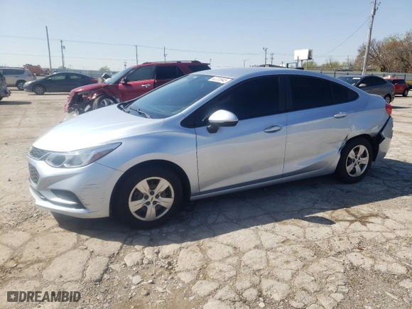 2017 Chevrolet Cruze LS with VIN 1G1BC5SM6H7130678, listed as a Copart auction lot 52235945 with 121,656 mi miles and Salvage Title. Bid and sale history available at carsss.com. Image 1.