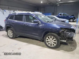 2015 Jeep Cherokee Limited with VIN 1C4PJMDB2FW655409, listed as a Copart auction lot 88255715 with 109,262 mi miles and Salvage Title. Bid and sale history available at carsss.com. Image 4.