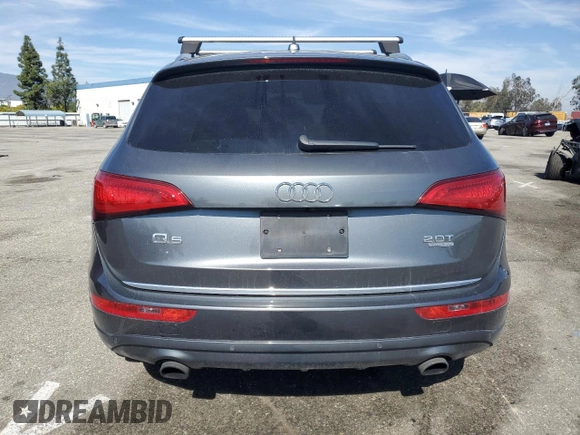 2016 Audi Q5 Premium Plus with VIN WA1L2AFP9GA139415, listed as a Copart auction lot 50658875 with 83,774 mi miles and Salvage Title. Bid and sale history available at carsss.com. Image 6.