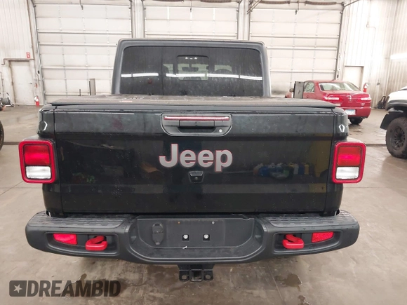 2021 Jeep Gladiator Rubicon with VIN 1C6JJTBGXML529108, listed as a IAAI auction lot 42139924 with 32,204 mi miles and . Bid and sale history available at DreamBid. Image 17.