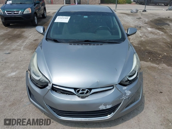 2016 Hyundai Elantra SE with VIN 5NPDH4AE4GH752857, listed as a IAAI auction lot 42421560 with 200,290 mi miles and . Bid and sale history available at DreamBid. Image 12.
