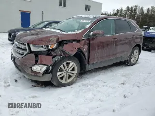 2016 Ford Edge SEL with VIN 2FMPK3J98GBB63118, listed as a Copart auction lot 85703334 with 0 mi miles and Salvage Title. Bid and sale history available at carsss.com. Image 1.
