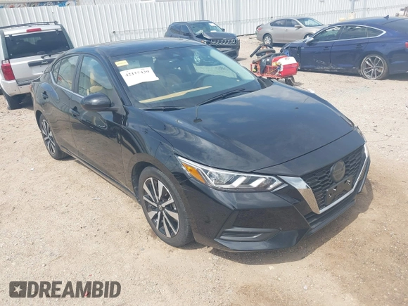 2022 Nissan Sentra SV z VIN 3N1AB8CV9NY313875, wystawiony jako IAAI lot #42117439 z przebiegiem 13 696 mil mil oraz . Historia ofert i sprzedaży dostępna na DreamBid. Obrazek 1.