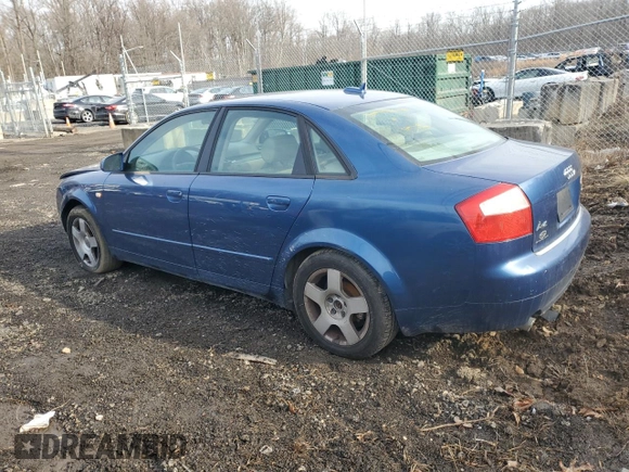 2005 Audi A4 1.8T SE with VIN WAULC68E75A020428, listed as a Copart auction lot 42338655 with 0 mi miles and Salvage Title. Bid and sale history available at carsss.com. Image 2.
