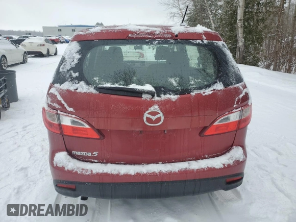2013 Mazda 5 Touring with VIN JM1CW2CL0D0152721, listed as a Copart auction lot 44023665 with 179,588 mi miles and Clean Title. Bid and sale history available at carsss.com. Image 6.