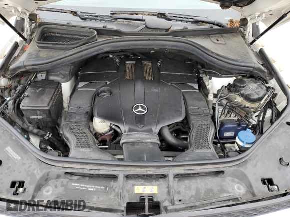 2017 Mercedes-Benz GLS 450 with VIN 4JGDF6EE2HA905445, listed as a Copart auction lot 54258545 with 165,092 mi miles and Salvage title. Bid and sale history available at DreamBid. Image 12.