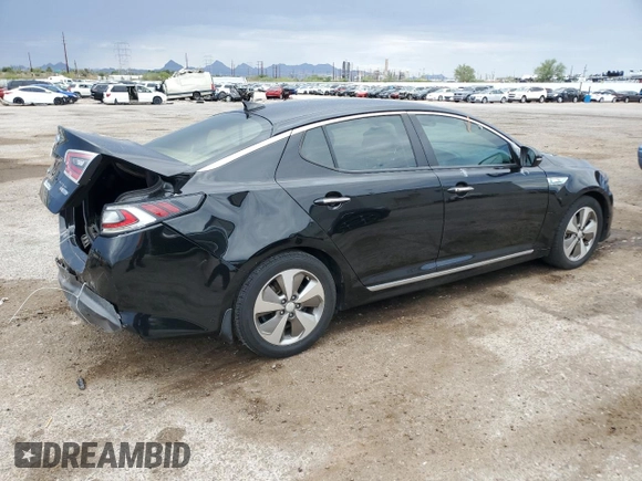 2014 Kia Optima EX with VIN KNAGN4AD0E5068864, listed as a Copart auction lot 64991005 with 125,108 mi miles and Salvage title. Bid and sale history available at DreamBid. Image 3.