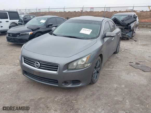 2014 Nissan Maxima 3.5 SV w/Sport Pkg with VIN 1N4AA5AP8EC489513, listed as a IAAI auction lot 41523643 with 130,655 mi miles. Bid and sale history available at carsss.com. Image 2.
