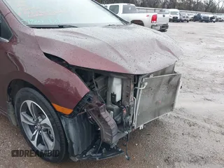 2019 Honda Odyssey Touring with VIN 5FNRL6H82KB060023, listed as a IAAI auction lot 41451199 with 82,994 mi miles. Bid and sale history available at carsss.com. Image 18.