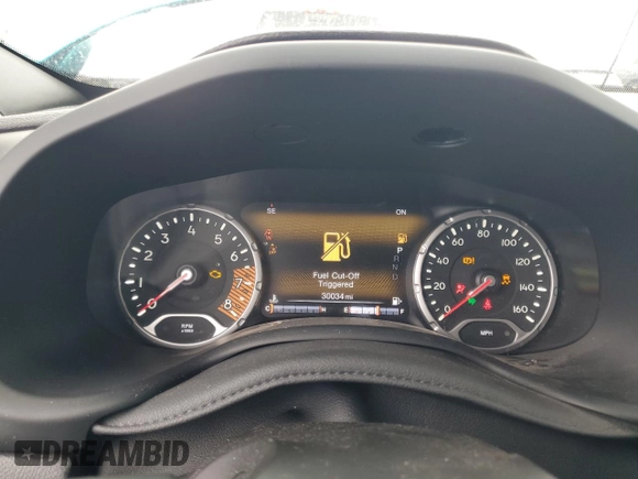 2021 Jeep Renegade Jeepster with VIN ZACNJDAB9MPM71295, listed as a Copart auction lot 51680175 with 30,034 mi miles and Salvage title. Bid and sale history available at DreamBid. Image 9.