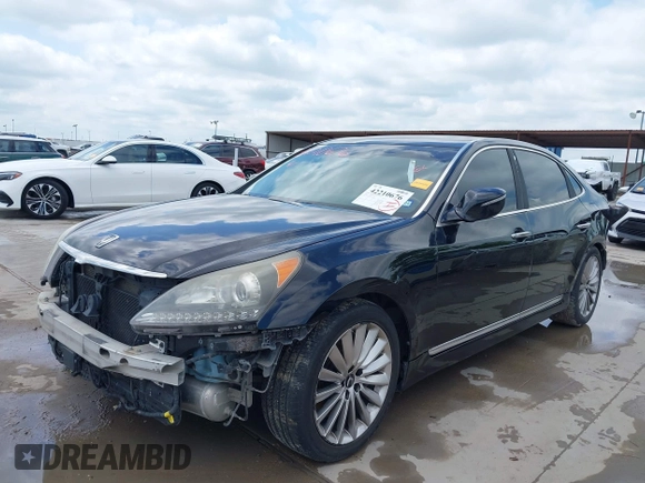 2016 Hyundai Equus Signature with VIN KMHGH4JHXGU101564, listed as a IAAI auction lot 42210676 with 117,052 mi miles and . Bid and sale history available at DreamBid. Image 2.