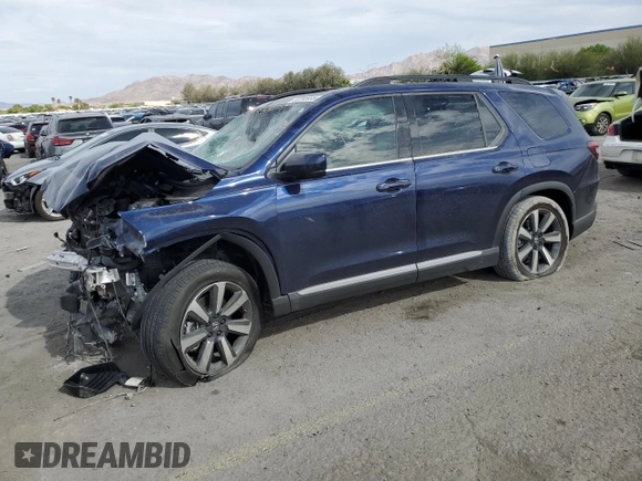 2025 Honda Pilot Touring с VIN 5FNYG1H76SB015211, выставлен на аукционе Copart как лот 53293995 с пробегом 12 177 миль миль и Списание • Salvage title. История ставок и продаж доступна на DreamBid. Изображение 1.