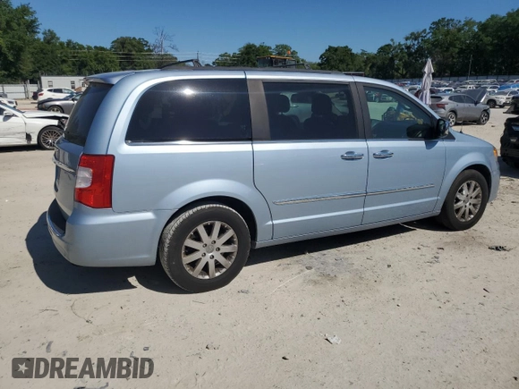 2012 Chrysler Town & Country Touring-L with VIN 2C4RC1CG8CR314129, listed as a Copart auction lot 53332975 with 103,531 mi miles and Salvage Title. Bid and sale history available at carsss.com. Image 3.
