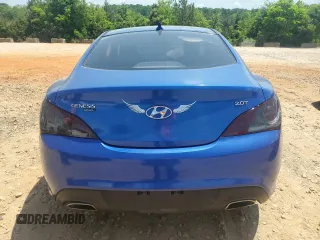 2010 Hyundai Genesis Coupe with VIN KMHHT6KD5AU014219, listed as a Copart auction lot 55022775 with 126,043 mi miles and Salvage title. Bid and sale history available at DreamBid. Image 6.