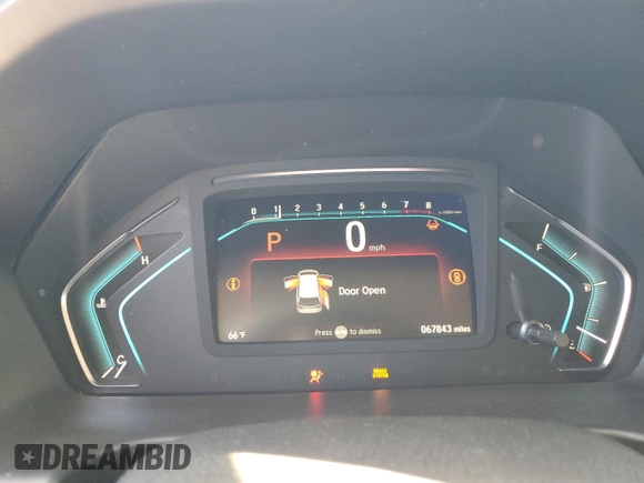 2021 Honda Odyssey EX-L with VIN 5FNRL6H73MB012878, listed as a Copart auction lot 47391225 with 67,843 mi miles and Salvage Title. Bid and sale history available at DreamBid. Image 9.