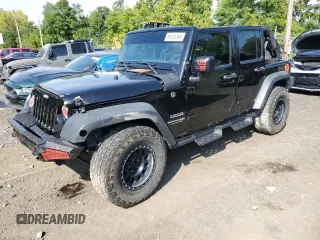 2018 Jeep Wrangler JK Unlimited Sport S with VIN 1C4BJWDG1JL847643, listed as a Copart auction lot 69228264 with 78,440 mi miles and Salvage Title. Bid and sale history available at carsss.com. Image 1.