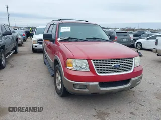 2003 Ford Expedition Eddie Bauer with VIN 1FMFU17L43LA92880, listed as a IAAI auction lot 41616760 with 216,714 mi miles. Bid and sale history available at carsss.com. Image 1.