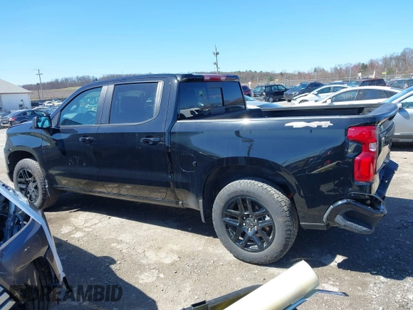 2024 Chevrolet Silverado 1500 RST with VIN 1GCUDEE82RZ343368, listed as a IAAI auction lot 41853257 with 11,410 mi miles. Bid and sale history available at carsss.com. Image 14.