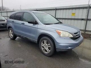 2010 Honda CR-V EX with VIN 5J6RE4H57AL050579, listed as a Copart auction lot 43906225 with 123,151 mi miles and Salvage Title. Bid and sale history available at DreamBid. Image 4.