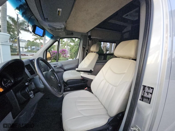2011 Mercedes-Benz Sprinter Cargo Vans with VIN WD3PF4CC0B5520743, listed as a Copart auction lot 43472195 with 34,723 mi miles and Clean Title. Bid and sale history available at carsss.com. Image 5.