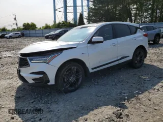 2021 Acura RDX w/A-Spec Package z VIN 5J8TC2H65ML802512, wystawiony jako Copart lot #59233915 z przebiegiem 35 630 mil mil oraz Szkoda całkowita • Salvage title. Historia ofert i sprzedaży dostępna na DreamBid. Obrazek 1.