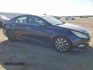 2014 Hyundai Sonata SE with VIN 5NPEC4AC3EH873992, listed as a Copart auction lot 87321434 with 168,055 mi miles and Salvage Title. Bid and sale history available at DreamBid. Image 4.