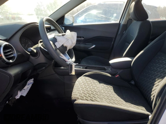 2022 Nissan Kicks SV with VIN 3N1CP5CV9NL488889, listed as a Copart auction lot 45925145 with 10,439 mi miles and Salvage Title. Bid and sale history available at DreamBid. Image 7.