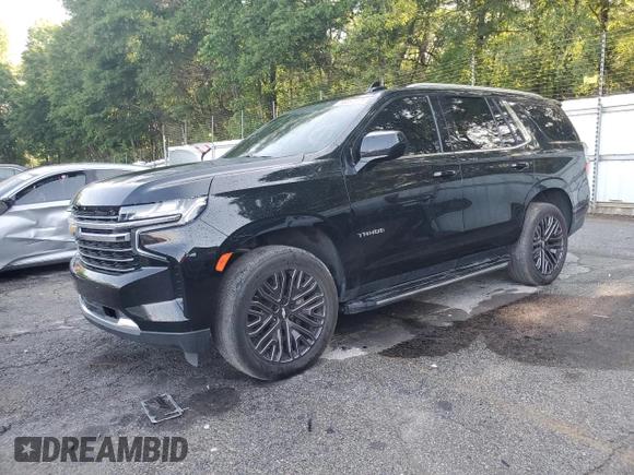 2021 Chevrolet Tahoe LT with VIN 1GNSCNKD8MR120313, listed as a Copart auction lot 56862875 with 125,040 mi miles and Clean title. Bid and sale history available at DreamBid. Image 1.